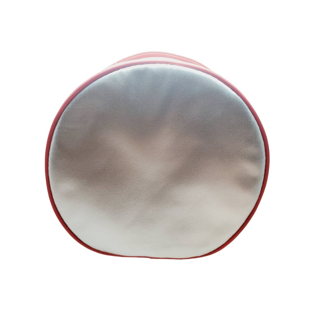 Clinique Round Makeup Bag With Handle And Zipper Closure - Picture 2 of 4